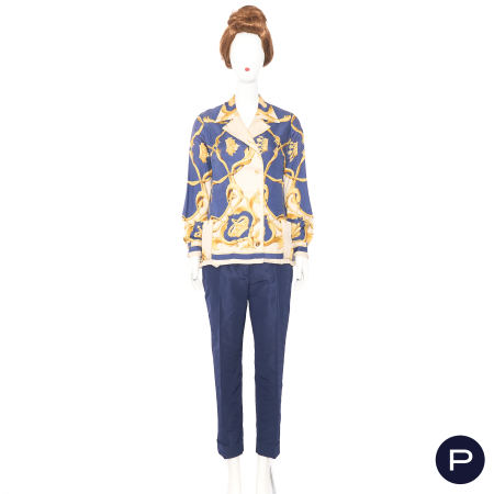 HERMÈS SPORT - 1980'S - VESTE-CHEMISE