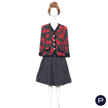 YVES SAINT LAURENT RIVE GAUCHE - AUTOMNE-HIVER 1994/95 - VESTE