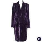 YVES SAINT LAURENT RIVE GAUCHE - CIRCA 1993 - ENSEMBLE, VESTE, JUPE