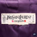 YVES SAINT LAURENT RIVE GAUCHE - CIRCA 1993 - ENSEMBLE, VESTE, JUPE
