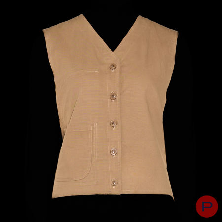 DOROTHÉE BIS E. & J. JACOBSON - PRINTEMPS-ÉTÉ 1975 - GILET