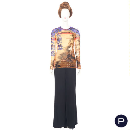 JEAN PAUL GAULTIER MAILLE - 1990'S - HAUT, FOND