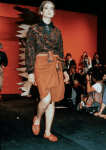 JEAN PAUL GAULTIER POUR GIBO - CIRCA 1984 - ENSEMBLE, BLOUSON, PANTALON