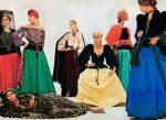 SAINT LAURENT RIVE GAUCHE - CIRCA 1977 - CORSAGE