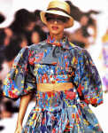YVES SAINT LAURENT RIVE GAUCHE - PRINTEMPS-ÉTÉ 1991 - ROBE