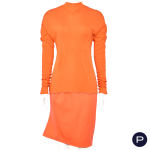 THIERRY MUGLER - CIRCA 1988 - ENSEMBLE, VESTE, HAUT, JUPE