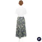 CHRISTIAN DIOR X MARIA GRAZIA CHIURI - PRINTEMPS-ÉTÉ 2019 - JUPE, FOND DE JUPE