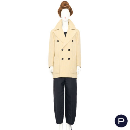 BOTTEGA VENETA X MATTHIEU BLAZY - AUTOMNE-HIVER 2022/23 - VESTE CROISÉE