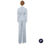 CHRISTIAN DIOR X MARIA GRAZIA CHIURI - CIRCA 2022 - ENSEMBLE, VESTE CROISÉE, PANTALON