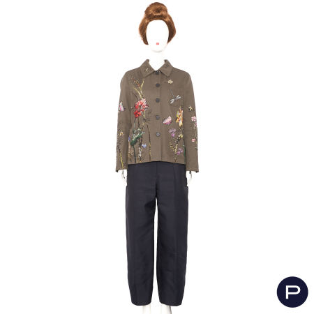 CHRISTIAN DIOR X MARIA GRAZIA CHIURI - RESORT 2021 - VESTE-CHEMISE