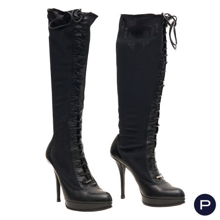 DIOR X JOHN GALLIANO - 1997/2011 - PAIRE DE BOTTES