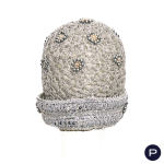 CHRISTIAN DIOR LICENCE CHAPEAUX - CIRCA 1960  - BONNET