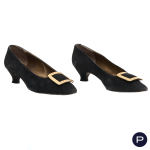 YVES SAINT LAURENT - 1980/90'S - PAIRE D'ESCARPINS
