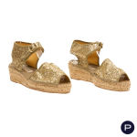 ANNE MARIE BERETTA - CIRCA 1985 - PAIRE D'ESPADRILLES