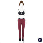JUNIOR GAULTIER - PRINTEMPS-ÉTÉ 1988 - ENSEMBLE, SOUTIEN-GORGE, LEGGING