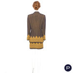 JEAN PAUL GAULTIER FEMME - PRINTEMPS-ÉTÉ 1997 - ENSEMBLE, VESTE, JUPE PORTEFEUILLE