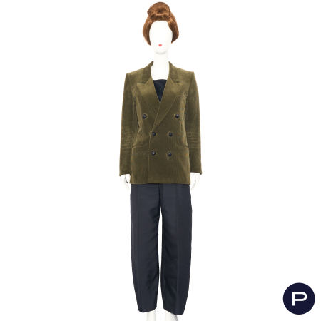 SAINT LAURENT X ANTHONY VACCARELLO - PRE-FALL 2021 - VESTE CROISÉE