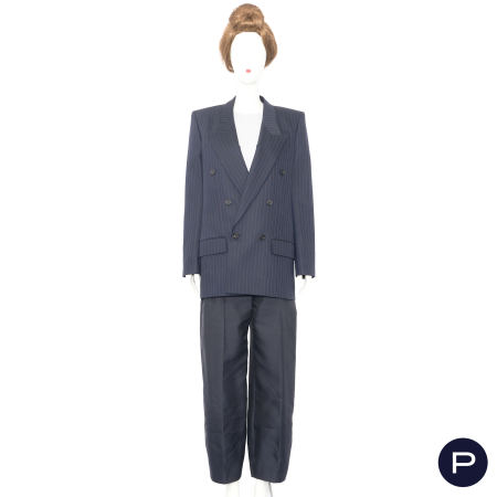 SAINT LAURENT X ANTHONY VACCARELLO - CIRCA 2022 - VESTE CROISÉE