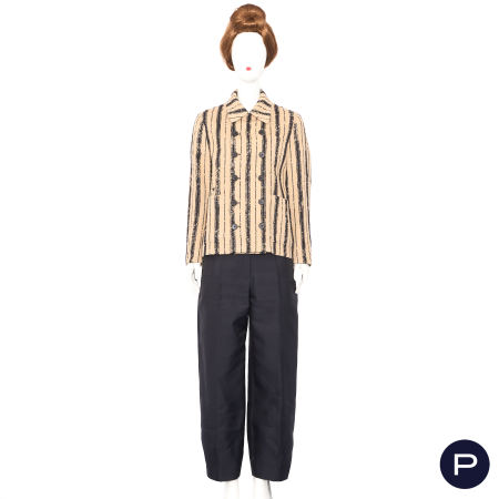 CHRISTIAN DIOR X MARIA GRAZIA CHIURI - PRINTEMPS-ÉTÉ 2020 - VESTE CROISÉE