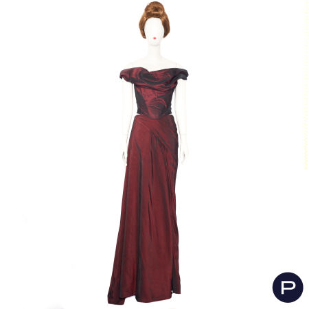 VIVIENNE WESTWOOD - CIRCA 2000 - ENSEMBLE DU SOIR, HAUT, JUPE