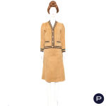 CÉLINE - 1970'S - ENSEMBLE, VESTE, JUPE