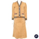 CÉLINE - 1970'S - ENSEMBLE, VESTE, JUPE