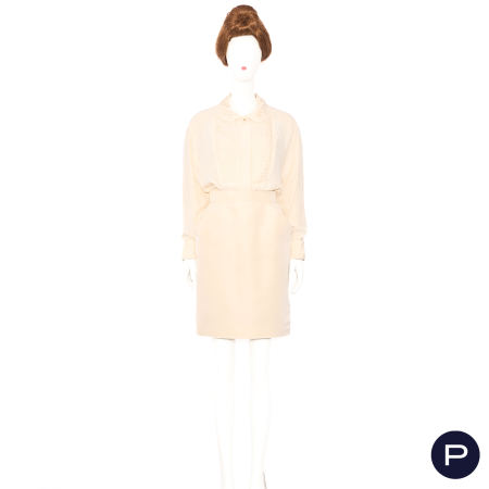 CHANEL, CHANEL BOUTIQUE - CIRCA 1993 - CHEMISIER, JUPE