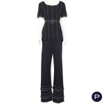 CHANEL - PRINTEMPS-ÉTÉ 2002 - ENSEMBLE, HAUT, PANTALON