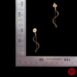 ANONYME- PAIRE DE PENDANTS D'OREILLES