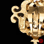 YVES SAINT LAURENT - 1980'S- PAIRE DE BOUCLES D'OREILLES