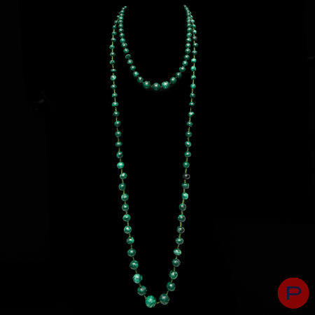ANONYME- SAUTOIR  DOUBLE, COLLIER