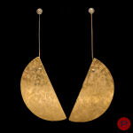 CATHERINE LE GAL- PAIRE DE BOUCLES D'OREILLES