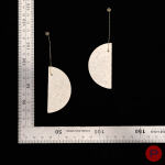 CATHERINE LE GAL- PAIRE DE BOUCLES D'OREILLES