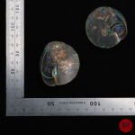 CHRISTIANE BILLET- PAIRE DE BOUCLES D'OREILLES