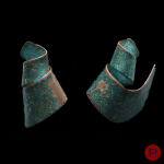 CHRISTIANE BILLET- PAIRE DE BOUCLES D'OREILLES