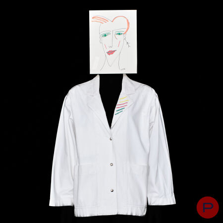 ELISABETH DE SENNEVILLE - PRINTEMPS-ÉTÉ 1978 - VESTE