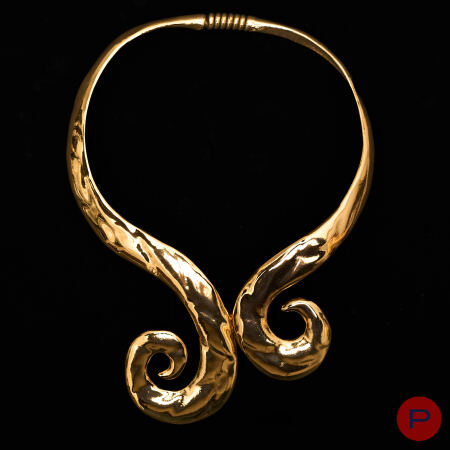 YVES SAINT LAURENT - 1980'S- COLLIER TORQUE