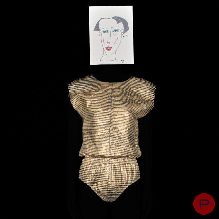 ELISABETH DE SENNEVILLE - PRINTEMPS-ÉTÉ 1981 - BODY
