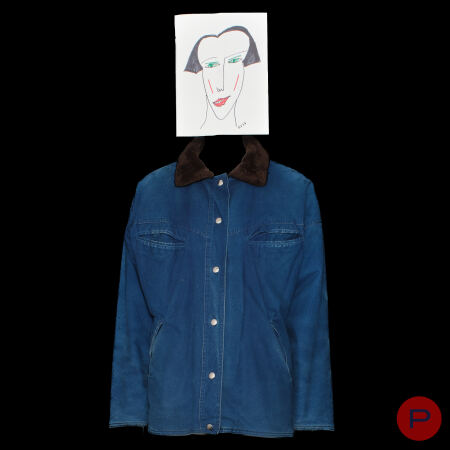 ELISABETH DE SENNEVILLE - AUTOMNE-HIVER 1980/81 - VESTE