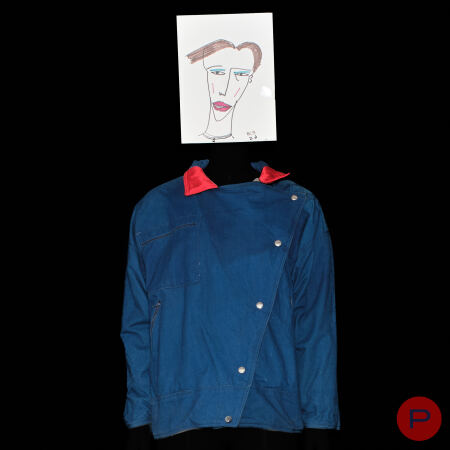 ELISABETH DE SENNEVILLE - AUTOMNE-HIVER 1979/80 - VESTE