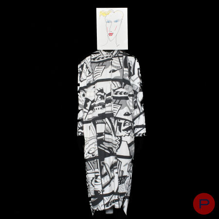 E. DE SENNEVILLE - PRINTEMPS-ÉTÉ 1987 - ROBE
