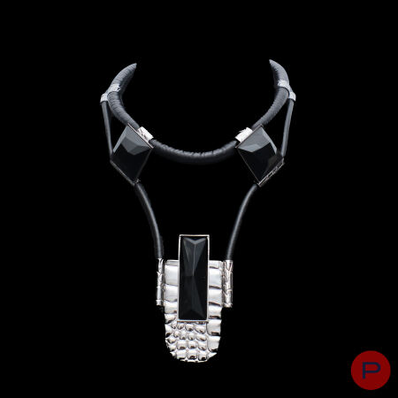 GIANFRANCO FERRÉ - CIRCA 1990- COLLIER PLASTRON