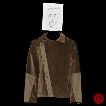 ELISABETH DE SENNEVILLE - PRINTEMPS-ÉTÉ 1979 - VESTE POUR HOMME