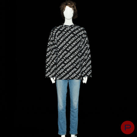 BALENCIAGA X WORLD FOOD PROGRAMME, DEMNA GVASALIA - CIRCA 2018 - PULL-OVER POUR HOMME