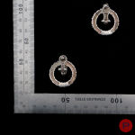 HERMÈS- PAIRE DE BOUCLES D'OREILLES
