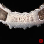 HERMÈS- PAIRE DE BOUCLES D'OREILLES