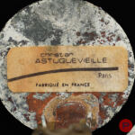 CHRISTIAN ASTUGUEVIEILLE - 1980/90'S- PAIRE DE BOUCLES D'OREILLES