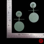 CHRISTIAN ASTUGUEVIEILLE - 1980/90'S- PAIRE DE BOUCLES D'OREILLES