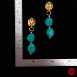 CHANEL - CIRCA 1998- PAIRE DE BOUCLES D'OREILLES