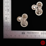 CHANEL - 2000'S- PAIRE DE BOUCLES D'OREILLES